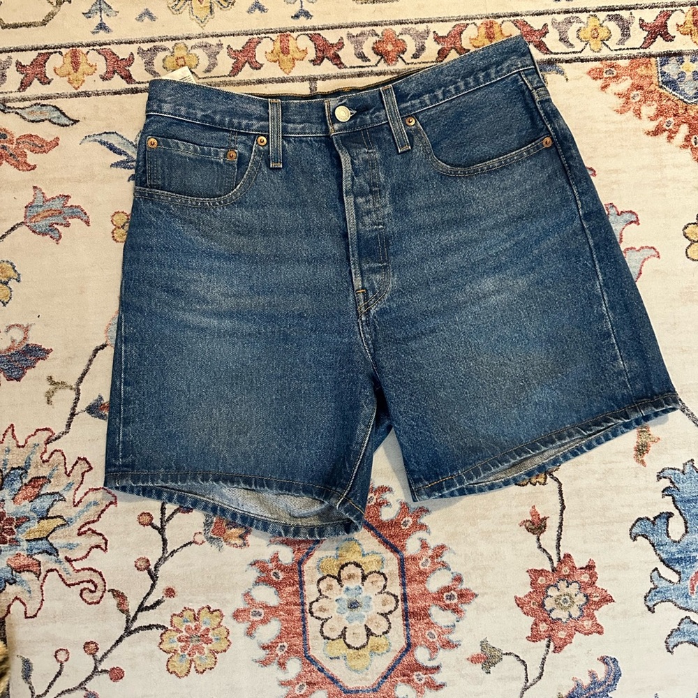 Levi’s 501 Classic Blue Denim Women's Shorts